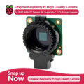 Original Raspberry Pi High Quality Camera, 12.3MP IMX477 Sensor, High Sensitivity, Supports C-Mount and CS-Mount Lenses