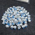 50 PCS Keyboard Switch Keyboard Clicker Key Replacement 3 Pin Tactile Switch Keyboard Replacement Accessories
