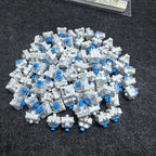 50 PCS Keyboard Switch Keyboard Clicker Key Replacement 3 Pin Tactile Switch Keyboard Replacement Accessories