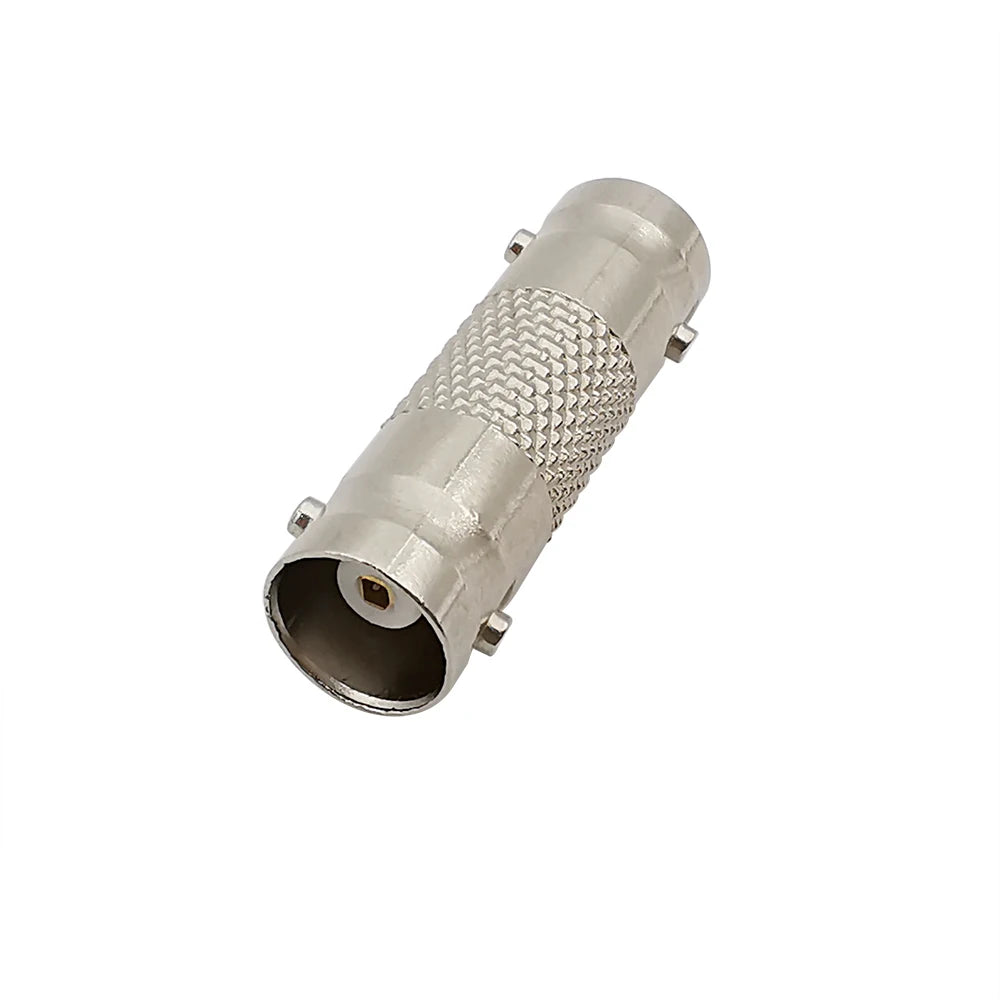 BNC Female Connector Solderless BNC Female to BNC Jack Extension Cable Coupler for CCTV Camera Security Surveillance System