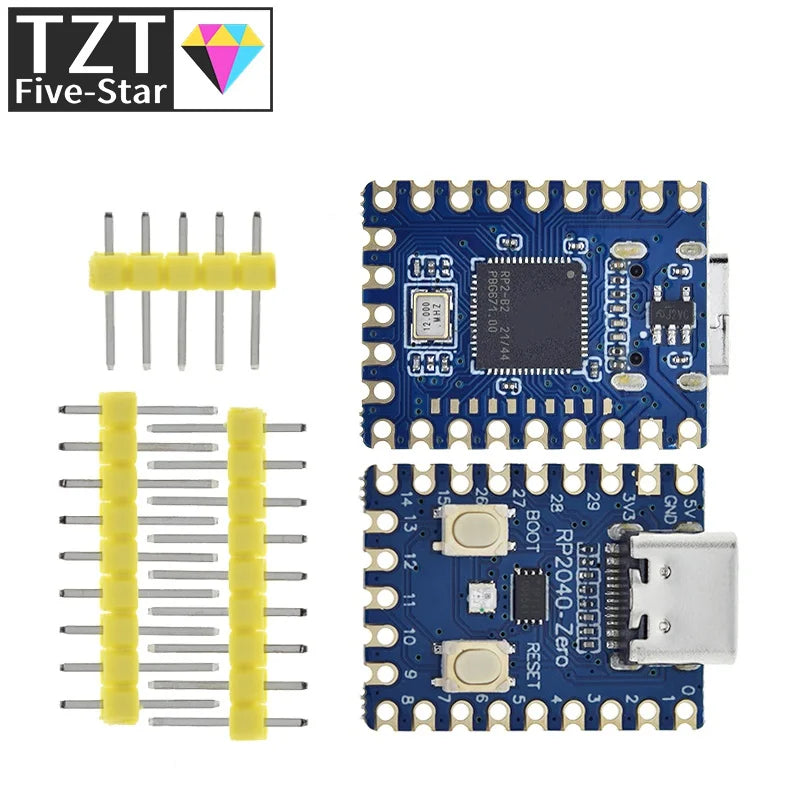 RP2040-Zero RP2040 For Raspberry Pi Microcontroller PICO Development Board Module Dual-core Cortex M0+ Processor 2MB Flash