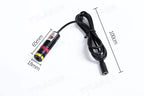 660nm Red Laser Module D18×65mm Square 10×10 Grid Focusable DOE 10mW-150mW for Wood Stone Positioning