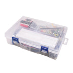 Complete Starter Kit for Arduino Uno R3, Includes Uno R3 Board, Breadboard, Motors, LCD, Sensors & Accessories