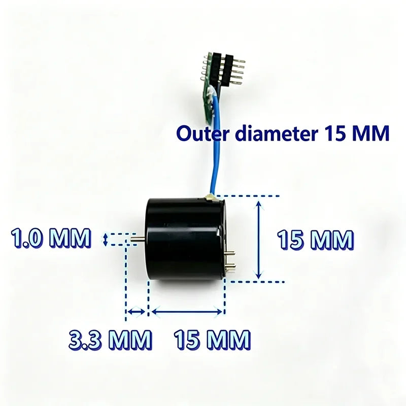 BLDC Small  Motor Hall Sensor High-Speed Neodymium Magnet 3-Phase RC Car Servo Model Car