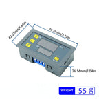T3230 AC 110-220V DC 12V 24V Digital Delay Relay LED Display Cycle Timer Control Switch Adjustable Timing Delay Relay Switch