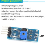 3/4 LINE Thermistor temperature sensor module thermal sensor module DO the digital output/temperature control switch For Arduino