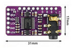 1pcs Interface I2S PCM5102A DAC I2S Player Module High quality lossless digital audio DAC decoding board GY-PCM5102 Audio Board