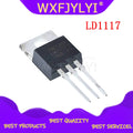 10pcs/lot LD1117V33 LD1117 LDO Voltage Regulators 3.3V 0.8A Positive new original TO-220