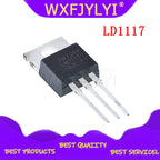 10pcs/lot LD1117V33 LD1117 LDO Voltage Regulators 3.3V 0.8A Positive new original TO-220
