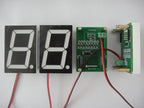 2.3 inch Green 7-Segment LED Display with Onboard Driver 4pcs/lot free shipping