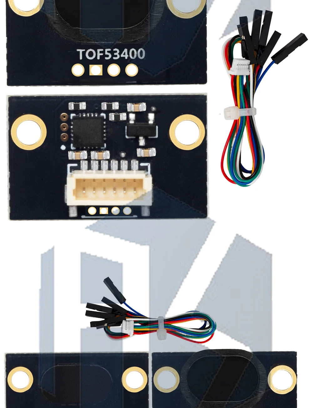 TOF53200/TOF53400 2M/4M ToF Distance Sensor - VL53L1X/VL53L0X 3V-5V for Arduino Projects