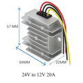 24 Volt to 12 Volt Step Down 24V to 12V 5A 8A 10A 20A Buck Module DC Converter Voltage Regulator for Cars Solar RoHS CE