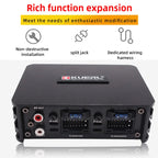 Car Power Amplifier 4*60W Way DSP Car Audio Speaker Amplifier Lossless Audio Processor For Android Large Screen Dedicated