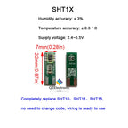 SHT20 SHT30 SHT31 SHT35 SHT40 SHT41 SHT45 SHT10 Temperature and Humidity Sensor Module Humidity Sensor IIC I2C Breakout Weather