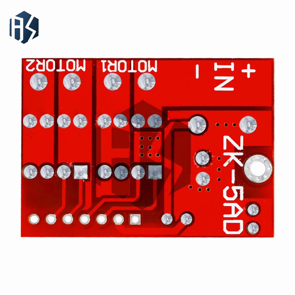 H Bridge Remote Control 5A 3V-14V Dual DC Motor Drive Module Voltage Reverse PWM Speed Regulation Double Super L298N 5AD