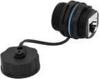 Panel Mounting Shielded CAT6 RJ45 Waterproof Connector Cat5e/6 8P8C Ethernet LAN Cable Coupler Adapter with Waterproof/Dust Cap