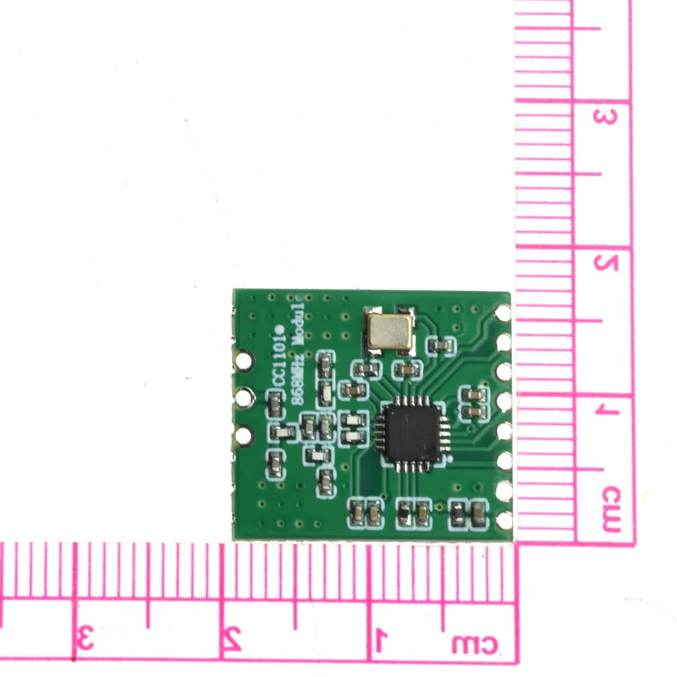 CC1101 Wireless Module Long Distance Transmission Antenna 868MHZ M115 For FSK GFSK ASK OOK MSK 64-byte SPI Interface Low Power