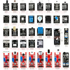 37 in 1 Sensors Modules 37 Kits Starter Kit with Box for Arduino Suitable for Raspberry Pi/STM32/ESP32/R3/51 Microcontroller