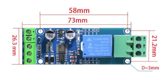 Modbus RTU 1 2 4 8 Channel Way relay module 5V 12V 24V Switching Switch Input/output RS485/TTL Communication