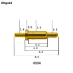 5pcs Pogo Pin Connector Pogopin Battery Spring Loaded Contact SMD Needle PCB 2 3 4 5 6 7 8 9 10 12 14 MM Test Probe H021 - H040