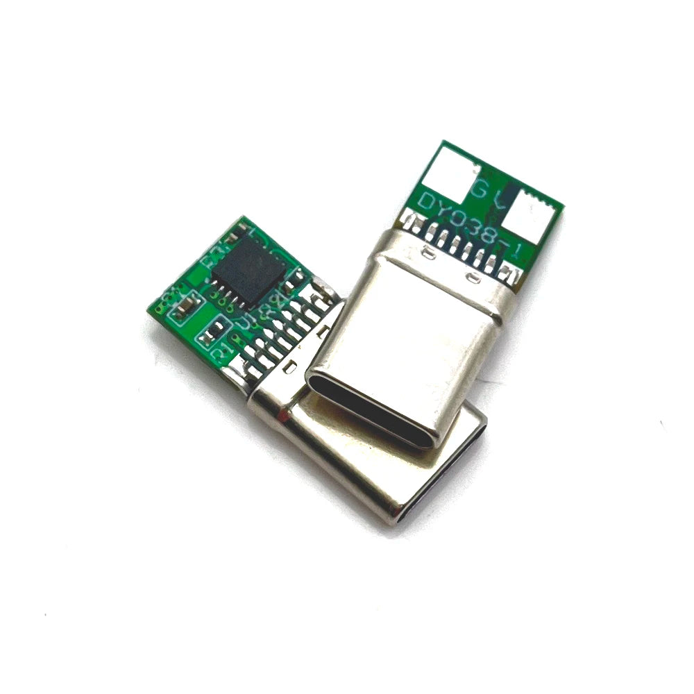 1PCS USB Type-C PD/QC Male Plug Decoy Board Fast Charge PCB 9V 12V 15V 20V Module PD 2 3.0 DC Trigger Cable QC4 Charge Connector