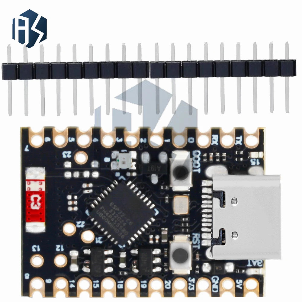 ESP32-C6 SuperMini Development Board Microcontroller Programming Learning Controller Core Board