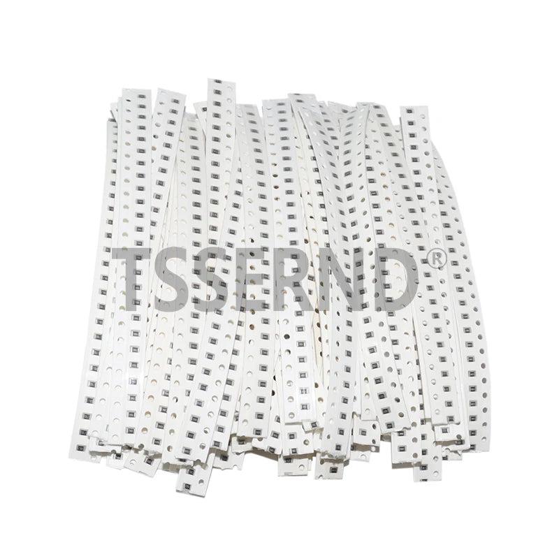 1500PCS SMD 0603 0805 Resistors Assorted Set (60 Values X 25Pcs) 0R-10M Ohm 1% High Precision Film Chip Resistance Kit