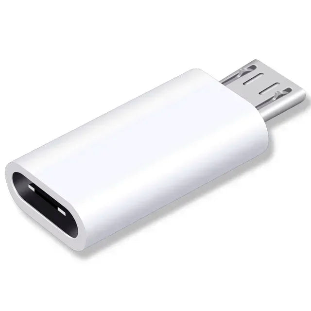 10-1Pcs Type C Male To Micro USB Female Adapter OTG Converter Micro-B To USB-C Connector Phone Charger Cable Adapter For Samsung