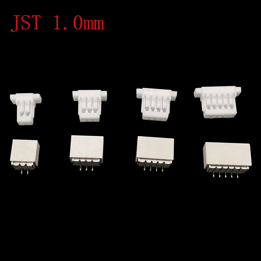 1box PH 2.0mm XH 2.54mm JST 1.25mm SH 1.0mm VH 3.96mm Pitch Terminals Crimping Male Plug Female Socket Connector Kit