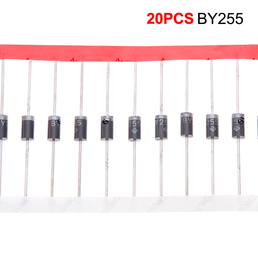 Rectifier Diode Mixed Kit 6A10 10A10 20A10 DB3 RL207 Electronic Components MUR4100E 10SQ045 20A10 130mil