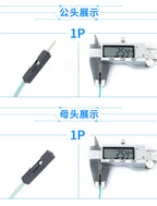 10pcs Breadboard Dupont Cable For Arduino Line 2.54mm Male Female Dupont Jumper Wire 26AWG Cable DIY Electronic 1P Connector