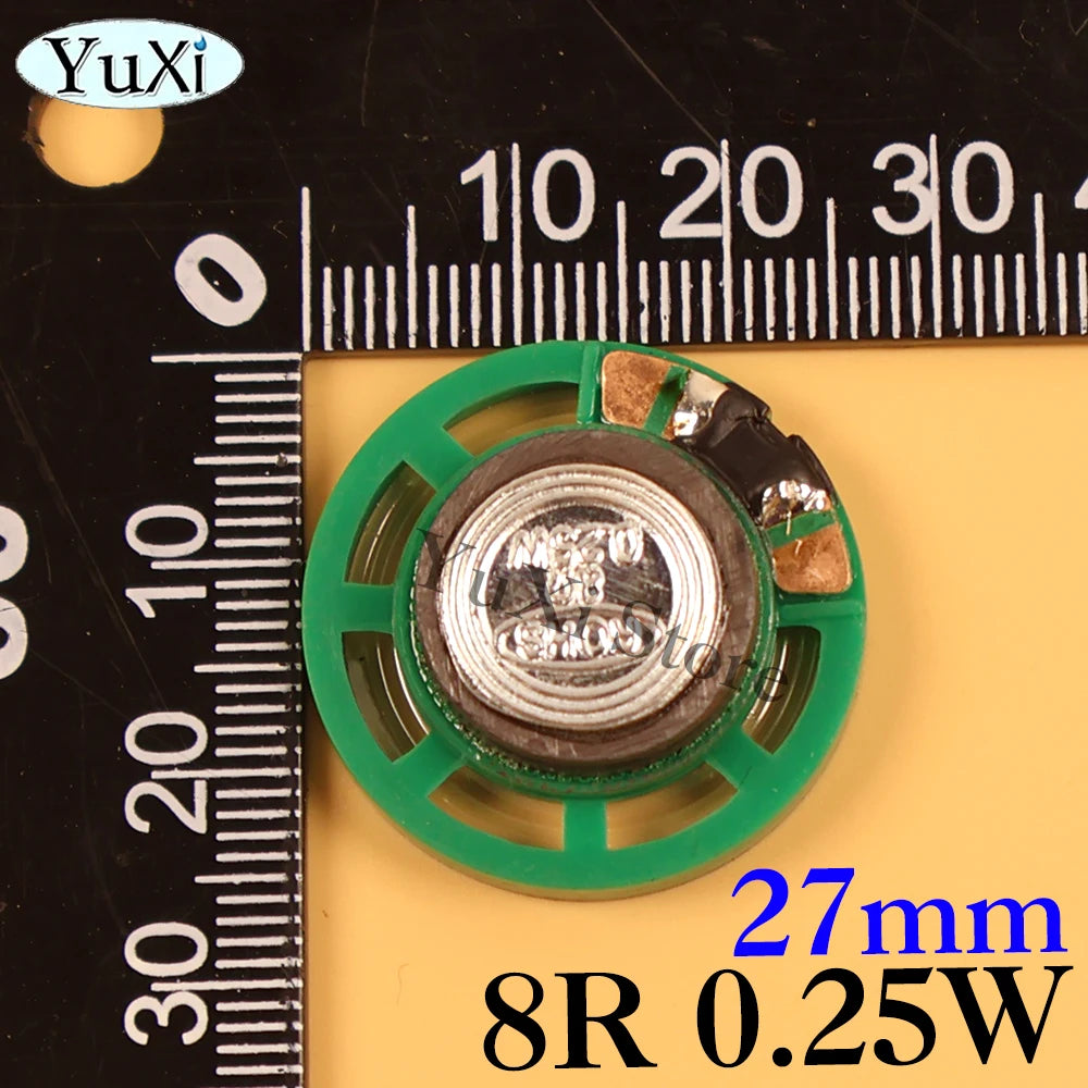 2Pcs 8 Ohm 0.25W 0.5W Horn Loudspeaker 8R Diameter 20mm 21mm 23mm 27mm 29mm 36mm 40mm LoudSpeakers