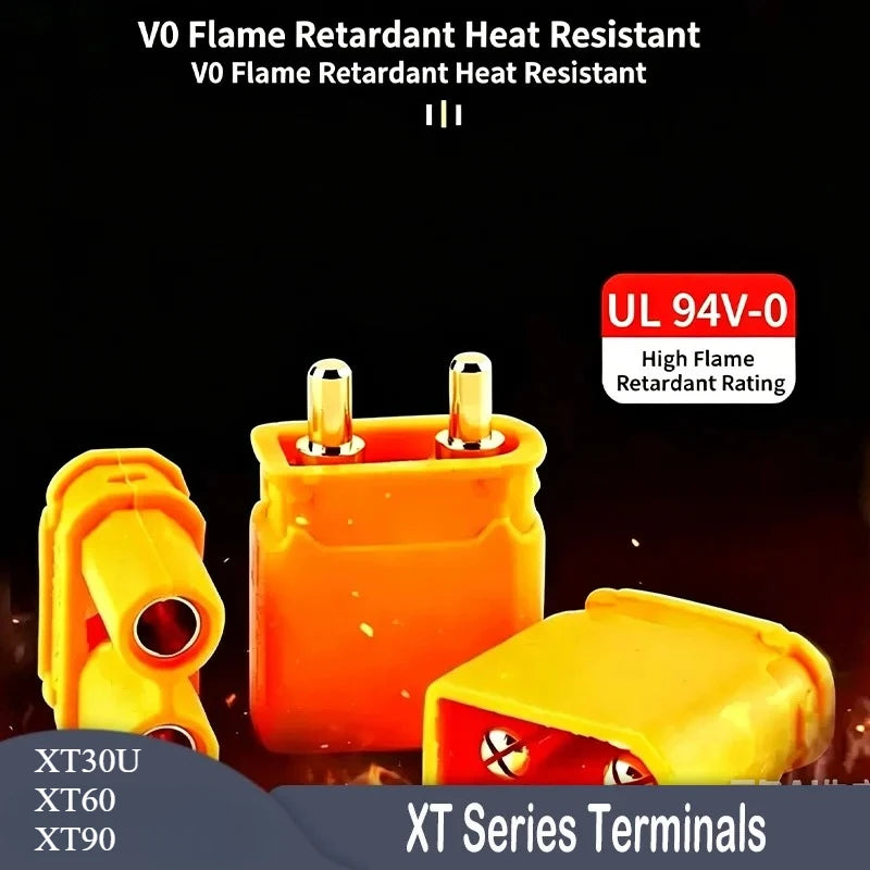 XT Series XT30U XT60 XT90 Connector Plug Bullet Welding Terminal Suit for RC Lithium Polymer Battery Model Aircraft Accessories