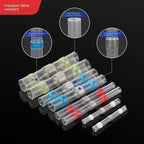 Solder Waterproof Heat Shrink Tubing Insulated Sealed Wire Connectors Car Marine Use Quick Wiring Terminals Cable Butt Sleeve