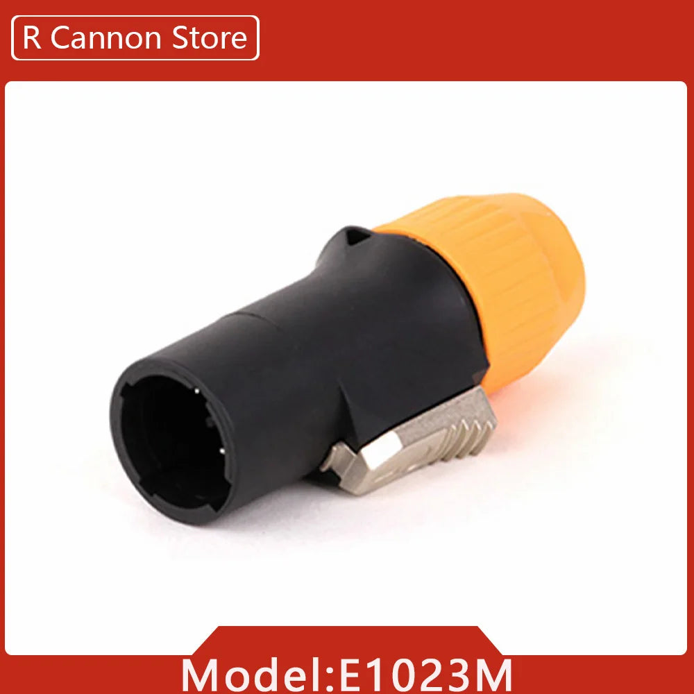 10pcs New 3Pins Waterproof Locking Male Cable Plug Female Chassis NAC3MPX or NAC3MX-W + NAC3FPX + Powercon Connector NAC3FX-W