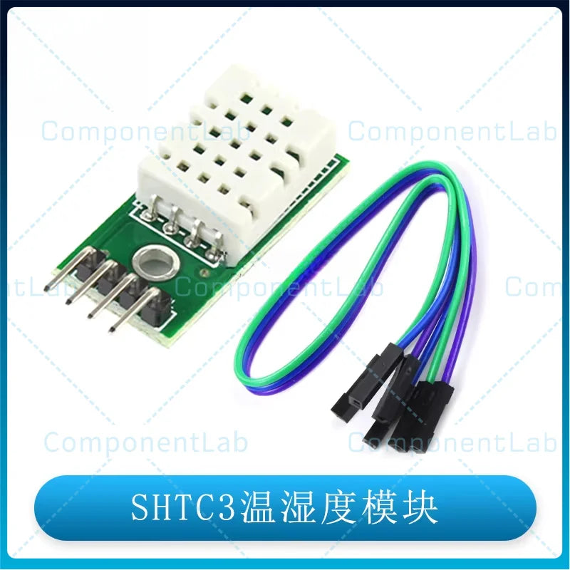 5-15pcs SHTC3 High-Precision Digital Temperature and Humidity Sensor Module with I2C Communication Outperforms AM2302 DHT22