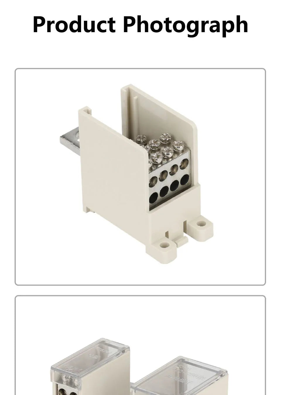Breaker Junction Box 1 IN Mehrere-OUT FJ6G-63 Luft Schalter Terminal Block DZ47 Branch Terminal Universal Wire Connectors 4-16mm