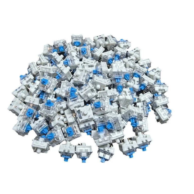 100pcs Keyboard Switch Keyboard Clicker Key Replacement Hot-swapping Switch 3Pin Tactile Switches for Mechanical Keyboards