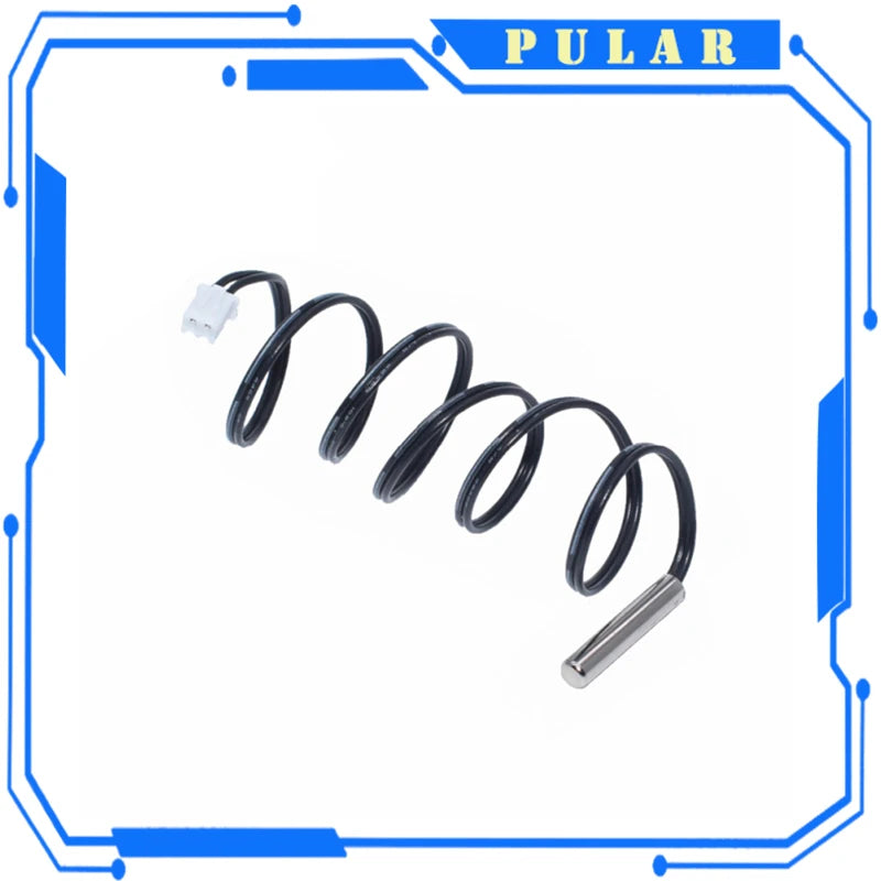 Hot 50cm 1m 2m 3m NTC Thermistor Temperature Sensor Waterproof Probe Wire PLR 10K 1% 3950 W1209 W1401 cable