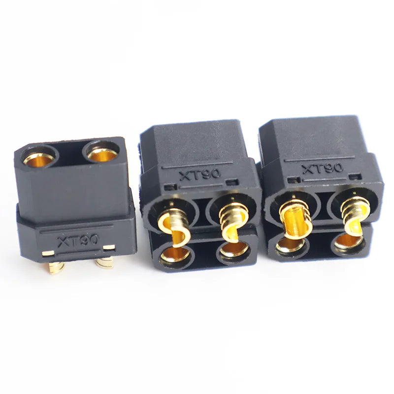 5Pairs Connector XT90 Black XT-90 XT90H Male and Female Bullet Plug for RC Lipo Battery Motor ESC and Charge Lead Expand