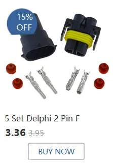 1Set 6.3mm 1/2/3/4/6/8/12P/14 pin Automotive 6.3 Electrical wire Connector Male Female cable terminal plug Kits ebike car