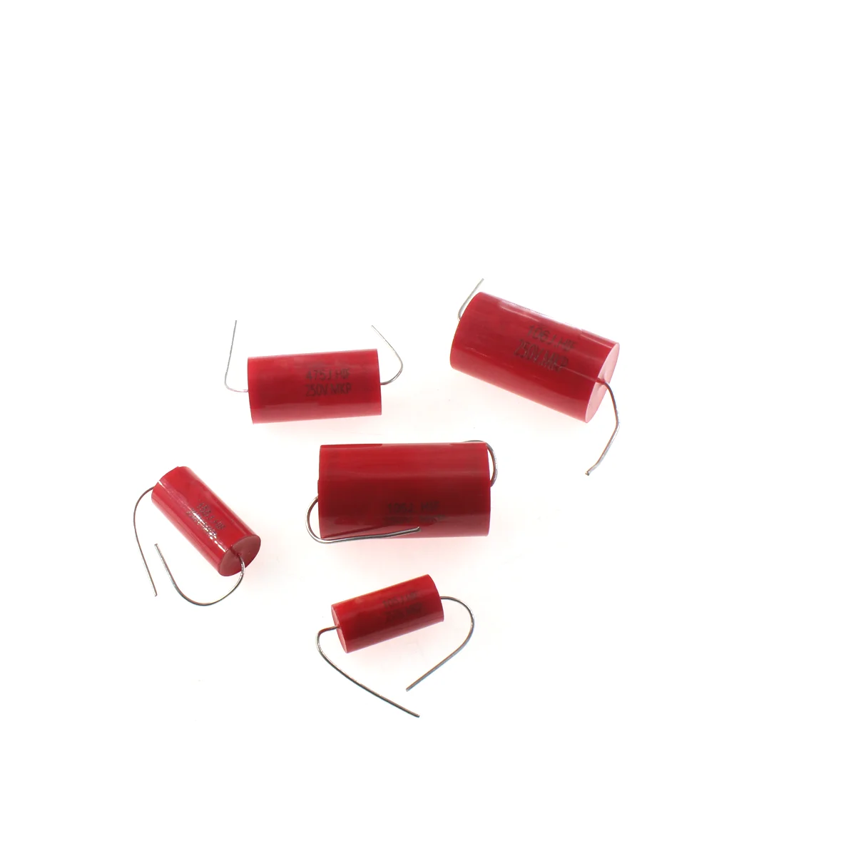 10/5/2PCS MKP Audio Capacitor 0.1uF 0.22uF 5.6uF 6.8UF 7.5UF 8.2UF 10uF 22uF 33uF 47uF 100uF 250V