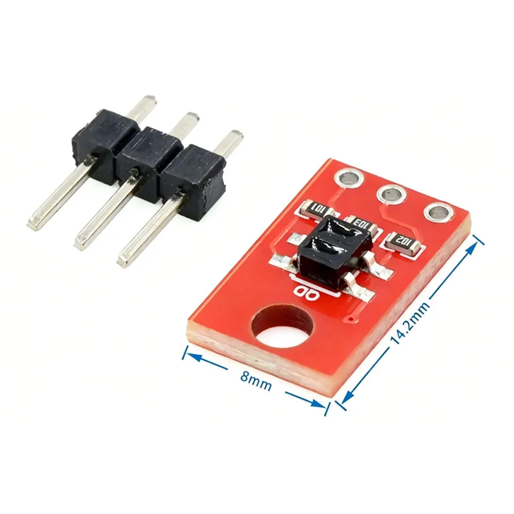 1-5pcs QRE1113 IR LED Infrared Reflection Sensor Module Capacitor Discharge Circuit Breaker Board DC 3.3 -5V