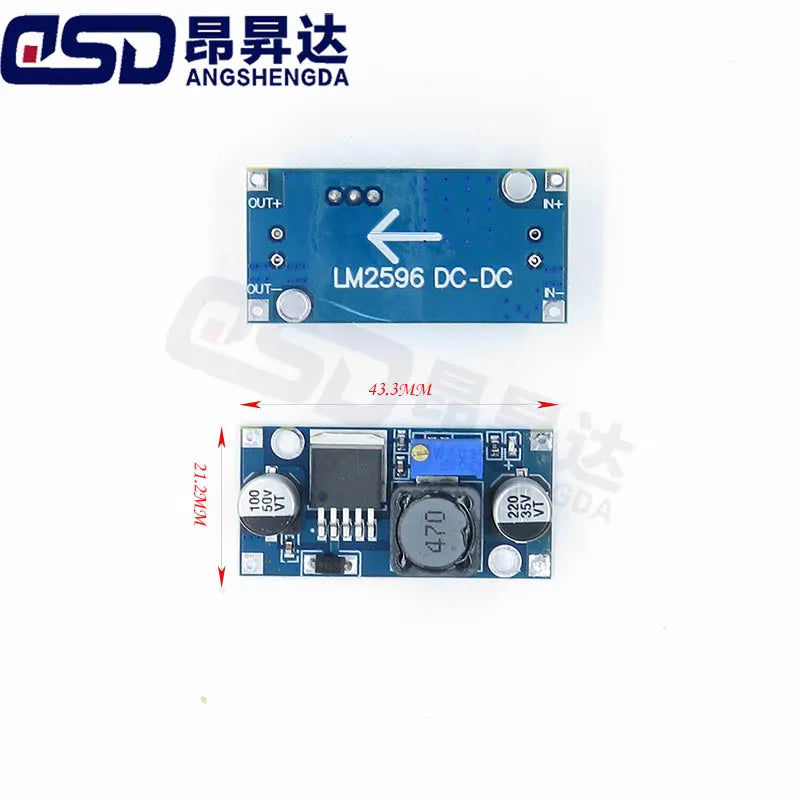 1PCS LM2596 DC to DC Buck Converter 3.0-40V to 1.5-35V Power Supply Step Down Module