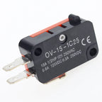 5/10pcs Large Micro Switch V-15-1C25/V-154-1C25/V-155-1C25, Silver Point, Contact Switch, Copper Point Tact Switch 15A 250V