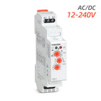 Multi-function Time Relay 220v 24v 12v AC DC Timer On Off Delay Relay Modular Switch by Din Rail