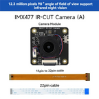ABGN 12.3MP IMX477 IR-CUT Camera Module For  Jetson Nano Raspberry Pi CM3+ CM3+ Lite IMX477 Sensor