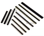 1/5pcs Round Hole Pin Header 1.27/2.0/2.54MM Pitch Row Female/Male Single Row 1x40P / 2x40P Double Row Pin Round Pin Gold Plated