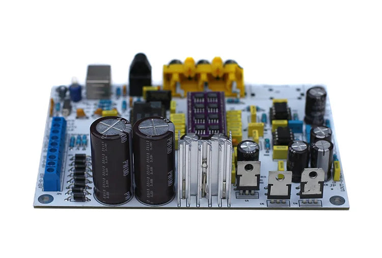 TDA1541 DAC decoding board with TDA1387 IC and QN7220P  coaxial fiber USB port