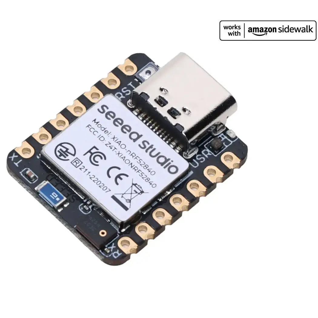 Seeed Studio XIAO nRF52840 Sense XIAO BLE Sense Dev Board,  64MHz, digital microphone and 6-axis IMU, IoT TinyML AI application